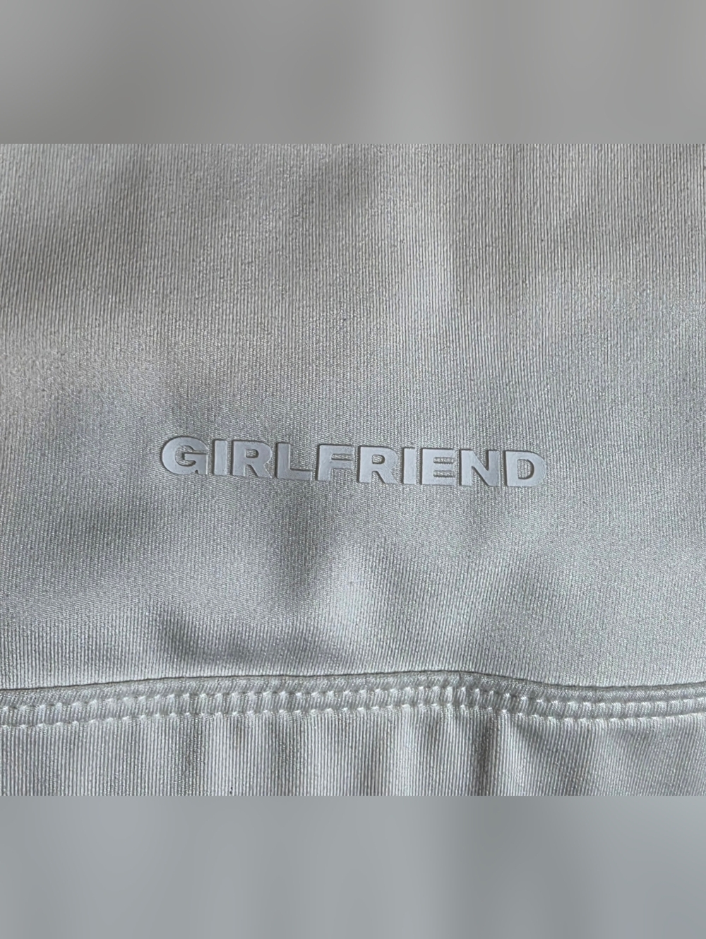 ​Girlfriend Collective White Sports Bra 4X Plus Size Sustainable Eco-Friendly - Picture 3 of 5
